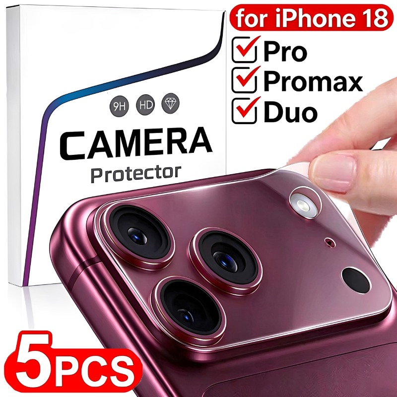 1-5Pcs Transparent Camera Lens - Hydrogel Screen Protector recension och pris