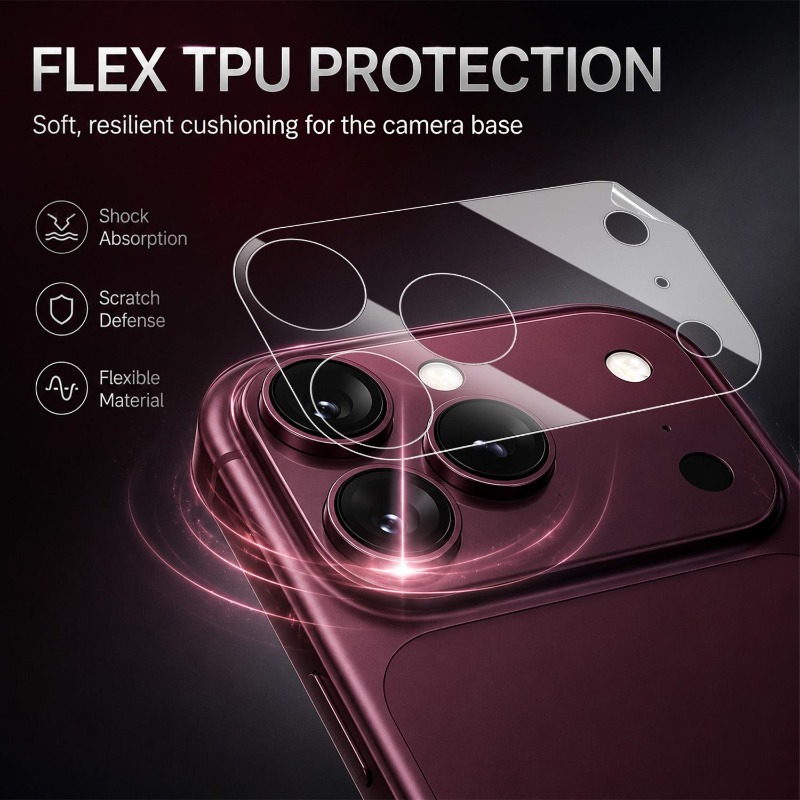 1-5Pcs Transparent Camera Lens - Hydrogel Screen Protector recension och pris