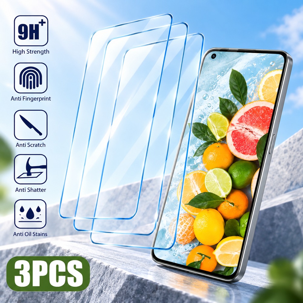 3PCS Screen Protector For Real - Realme C67 recension och pris
